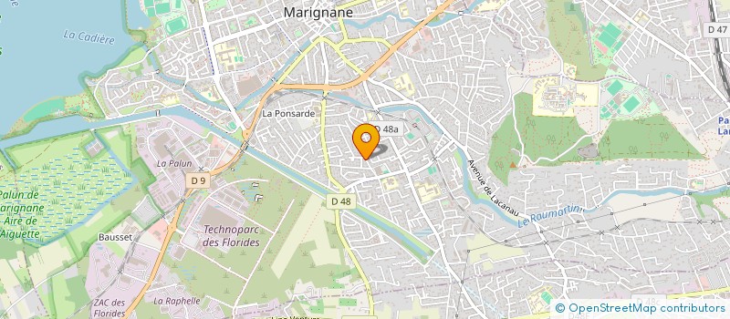 localisation de l'entreprise STEMA  MARIGNANE