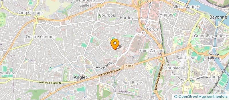 localisation de l'entreprise STEMA  ANGLET