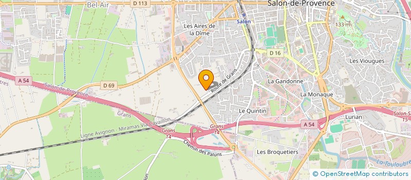 localisation de l'entreprise STEMA ENERGY à SALON-DE-PROVENCE