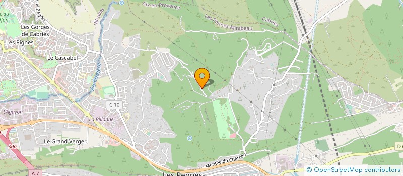 localisation de l'entreprise STEMACA à LES PENNES-MIRABEAU