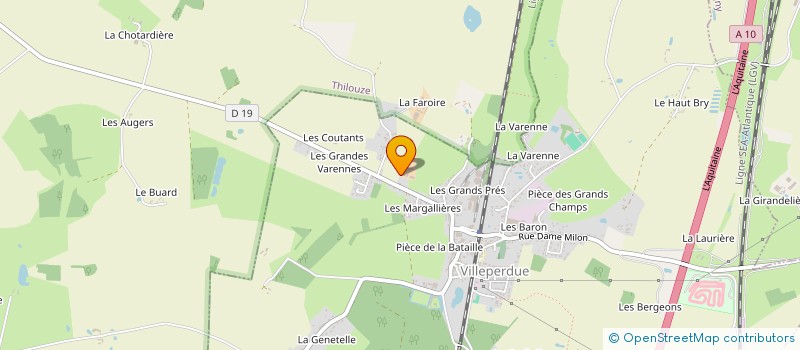 localisation de l'entreprise STEMACA  VILLEPERDUE