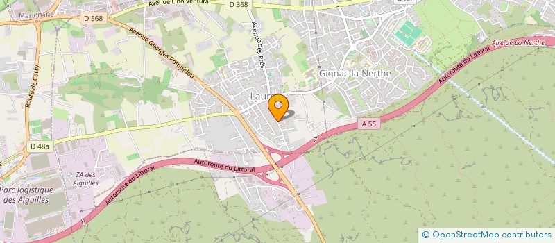 localisation de l'entreprise STEMALEX à GIGNAC-LA-NERTHE