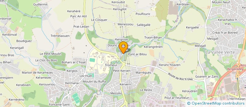 localisation de l'entreprise STEMAR  BREST