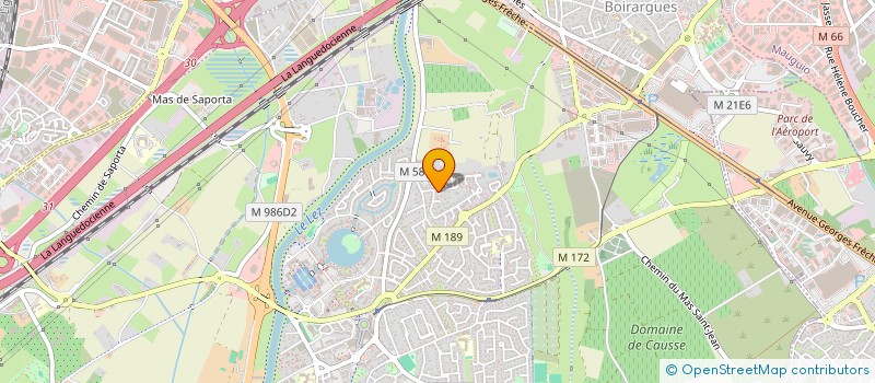 localisation de l'entreprise STEMAR à LATTES