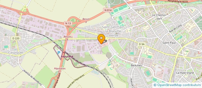 localisation de l'entreprise STEMASOYO à CAEN