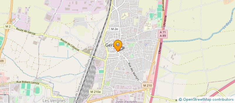 localisation de l'entreprise STEMAX IMMO  GERZAT