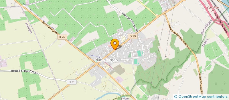 localisation de l'entreprise STEMBE à PLAN-D'ORGON
