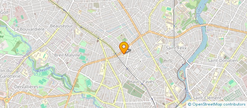 localisation de l'entreprise STEMHEBILL à NANTES