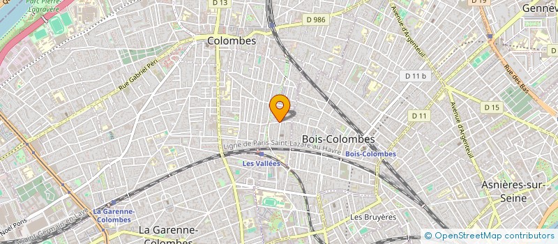 localisation de l'entreprise STEMIDO à COLOMBES