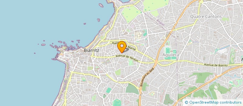 localisation de l'entreprise STEMIE  BIARRITZ