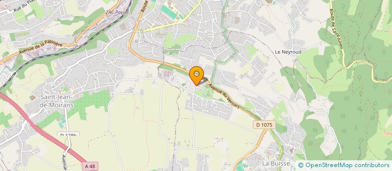 localisation de l'entreprise STEMIS ENGINEERING  LA BUISSE