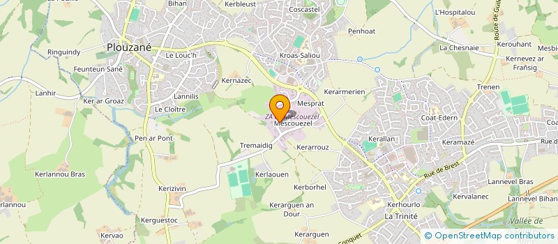 localisation de l'entreprise STEMJUKA  PLOUZANE