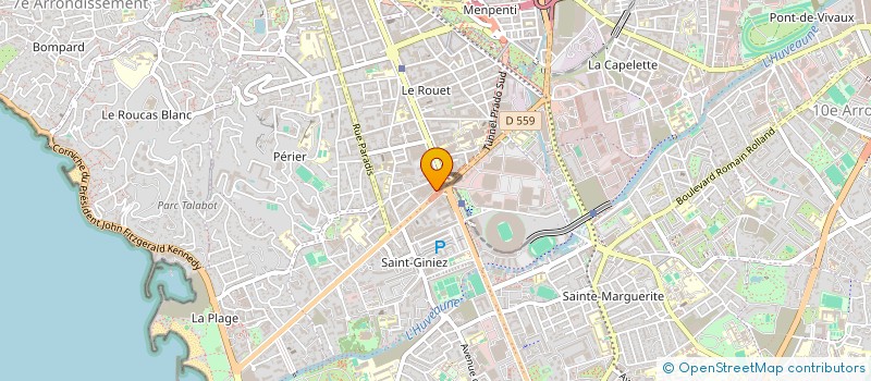 localisation de l'entreprise STEMM à MARSEILLE