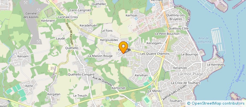 localisation de l'entreprise STEMM 7  LARMOR-PLAGE