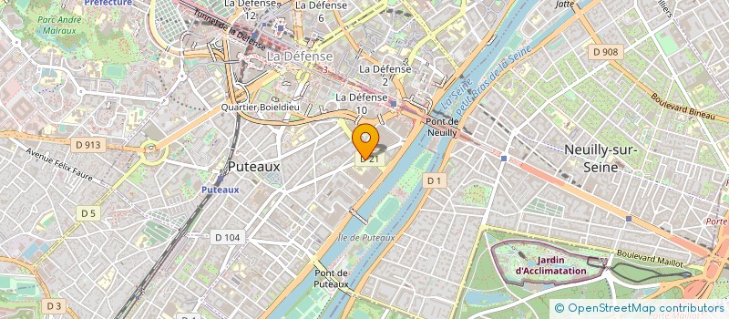 localisation de l'entreprise STEMMER IMAGING à PUTEAUX