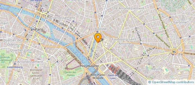 localisation de l'entreprise STEMP INDUSTRIES SA à PARIS