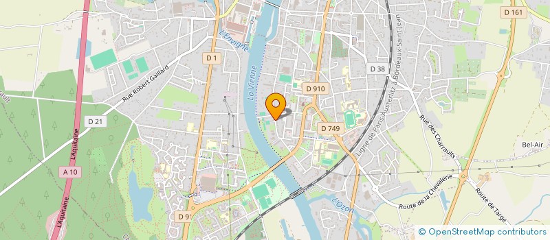 localisation de l'entreprise STEMPAMANIA  CHATELLERAULT