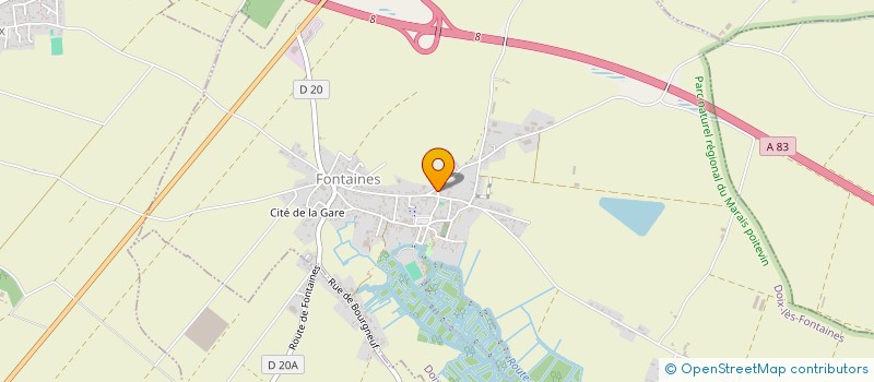 localisation de l'entreprise STEMVI  DOIX LES FONTAINES