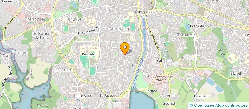 localisation de l'entreprise STEMY  VANNES