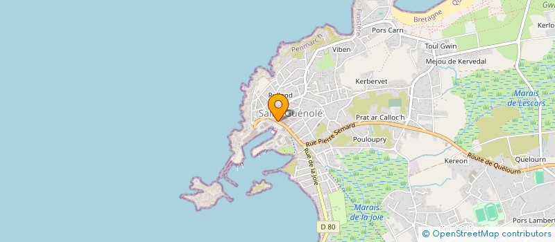 localisation de l'entreprise STEN & MARIA FURIC  PENMARCH