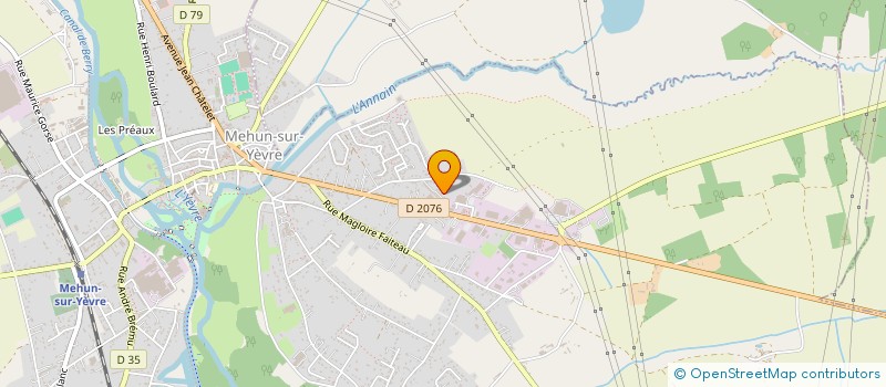 localisation de l'entreprise STENA  MEHUN-SUR-YEVRE