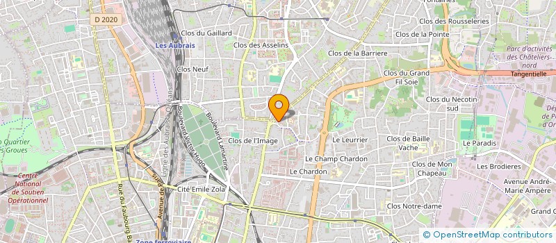 localisation de l'entreprise STENACLE à ORLEANS