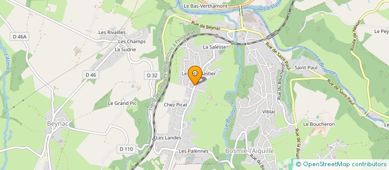 localisation de l'entreprise STENACLE IMMOBILIER  BOSMIE-L'AIGUILLE