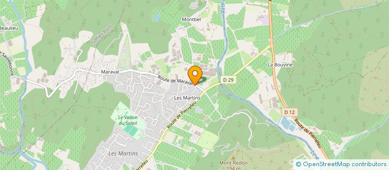 localisation de l'entreprise STENAJORE  LA CRAU