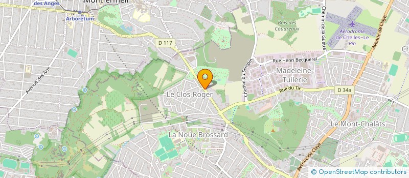 localisation de l'entreprise STENAL à CHELLES