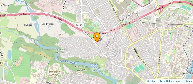 localisation de l'entreprise STENBAR GROUPE à AVRILLE