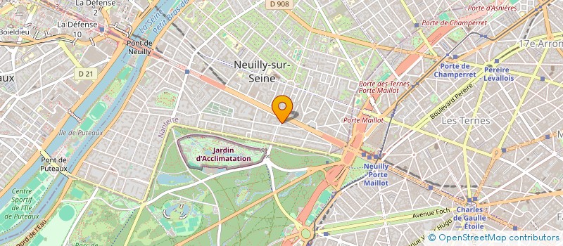 localisation de l'entreprise STENCY  NEUILLY-SUR-SEINE