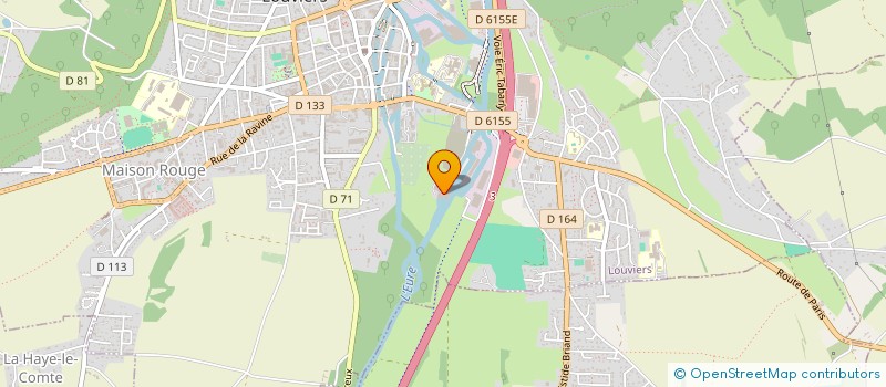 localisation de l'entreprise STENDO  LOUVIERS