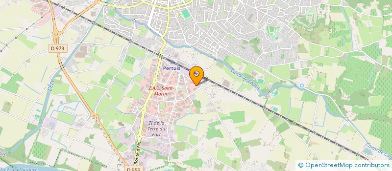 localisation de l'entreprise STENEL  PERTUIS