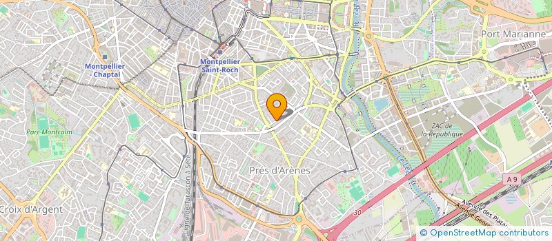localisation de l'entreprise STENERGIE à MONTPELLIER