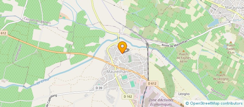 localisation de l'entreprise STENGEL IMMO  MAUREILHAN