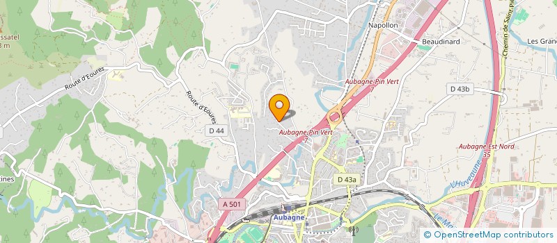 localisation de l'entreprise STENIC CONSEILS  AUBAGNE