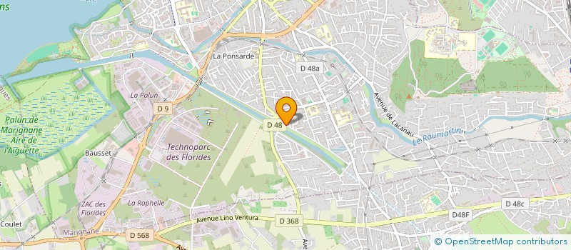 localisation de l'entreprise STENICK  SAINT-VICTORET