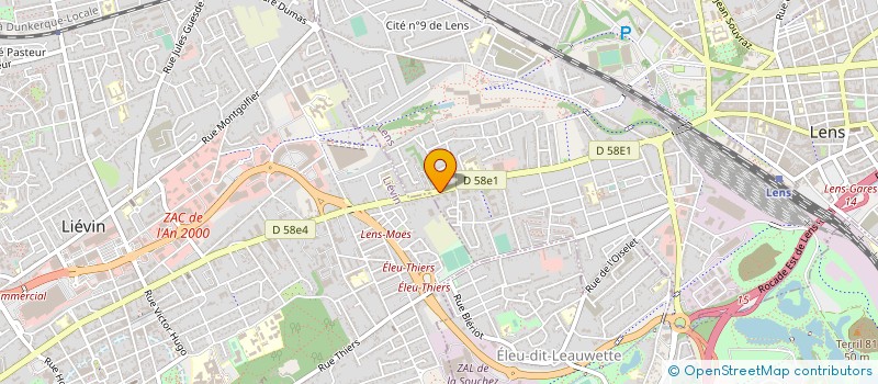 localisation de l'entreprise STENRYCK  LENS