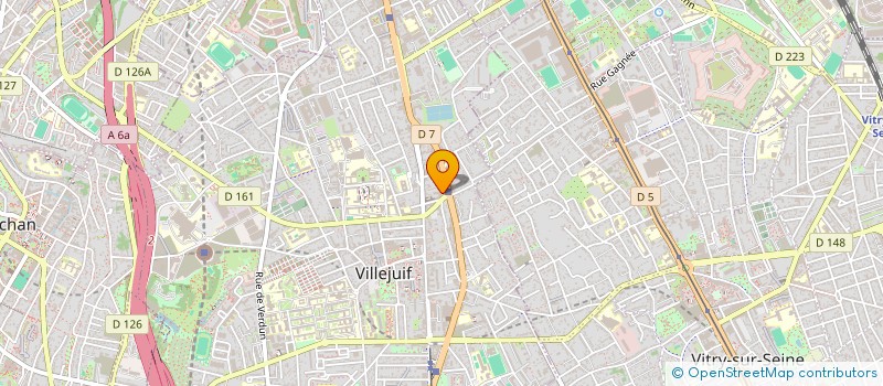 localisation de l'entreprise STENTOR MANAGEMENT GROUP  VILLEJUIF