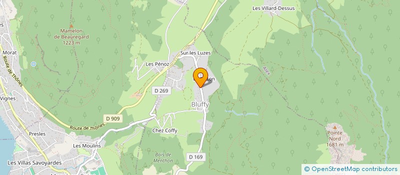 localisation de l'entreprise STEO IMMO  BLUFFY