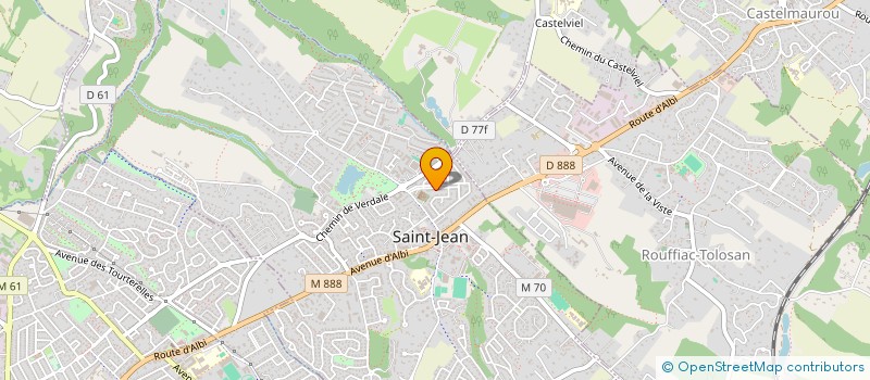 localisation de l'entreprise STEP 22 à SAINT-JEAN