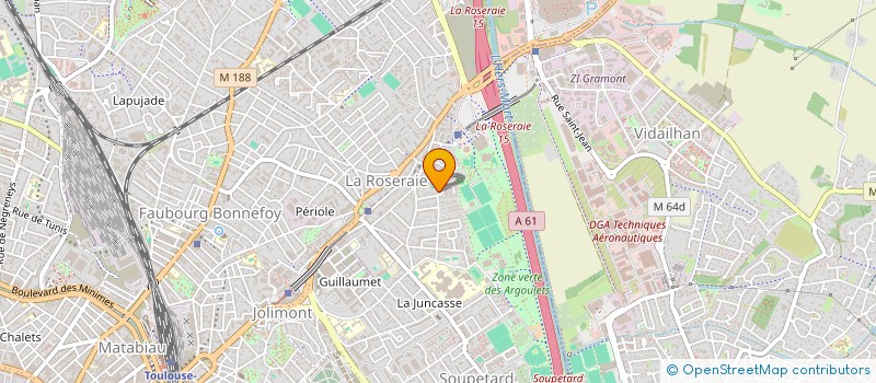 localisation de l'entreprise STEP  TOULOUSE