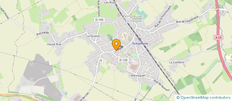 localisation de l'entreprise STEP AUTO à TEMPLEUVE-EN-PEVELE