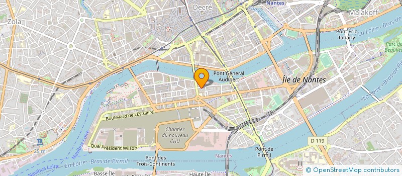 localisation de l'entreprise STEP BIKE STEPPE  NANTES