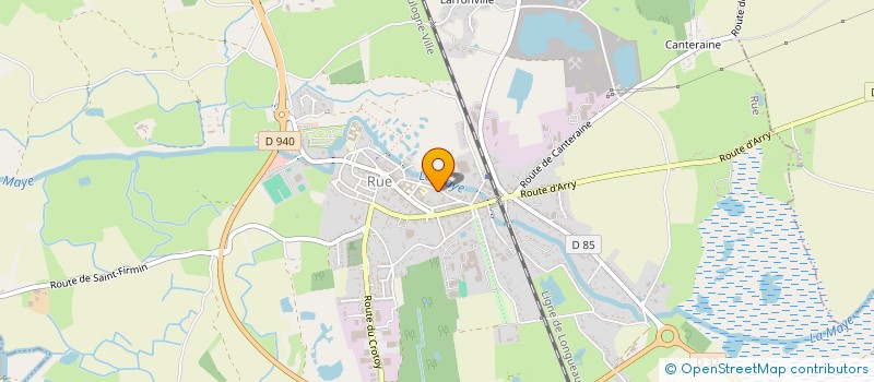 localisation de l'entreprise STEP BY STEP  RUE