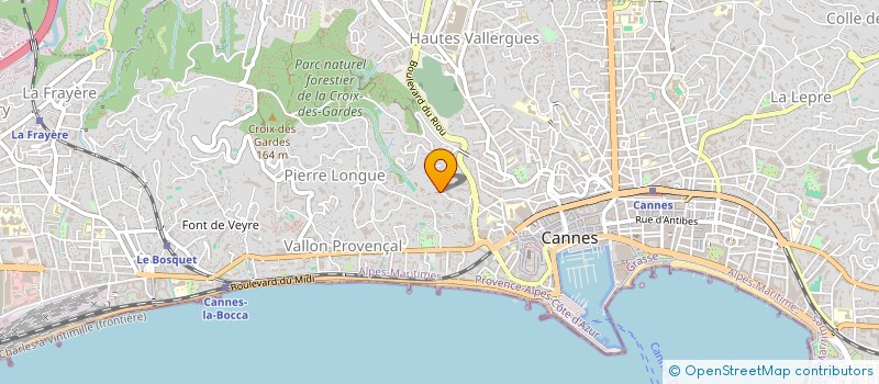 localisation de l'entreprise STEP BY STONE  CANNES