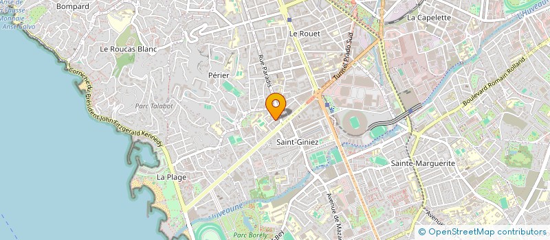 localisation de l'entreprise STEP CENTRE TRAITEMENT CONTRE STERILITE à MARSEILLE 8EME