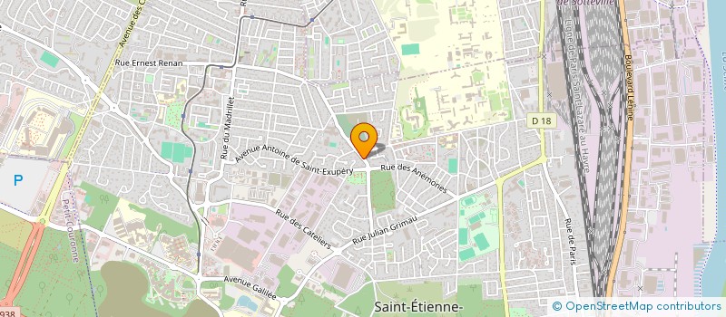 localisation de l'entreprise STEP FIT QUEVILLAIS  SAINT-ETIENNE-DU-ROUVRAY