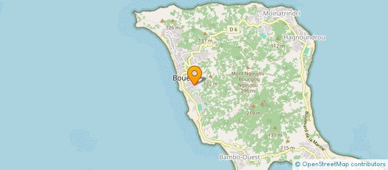 localisation de l'entreprise STEP FORWARD à BOUENI