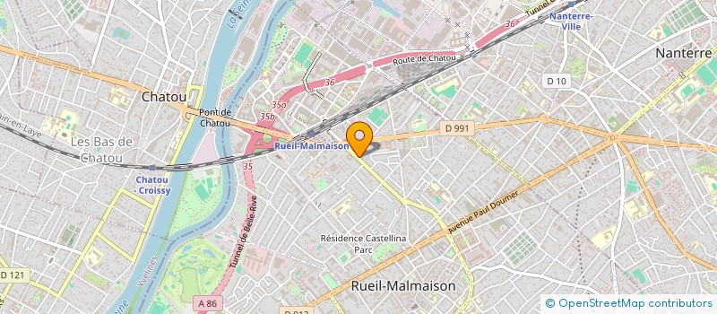 localisation de l'entreprise STEP NEUILLY SUR MARNE à RUEIL-MALMAISON